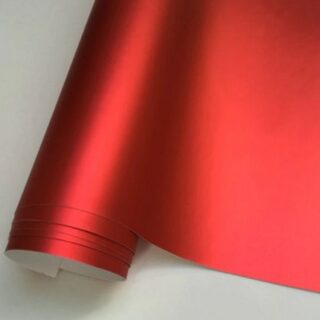 Autofolie chrom matt rot